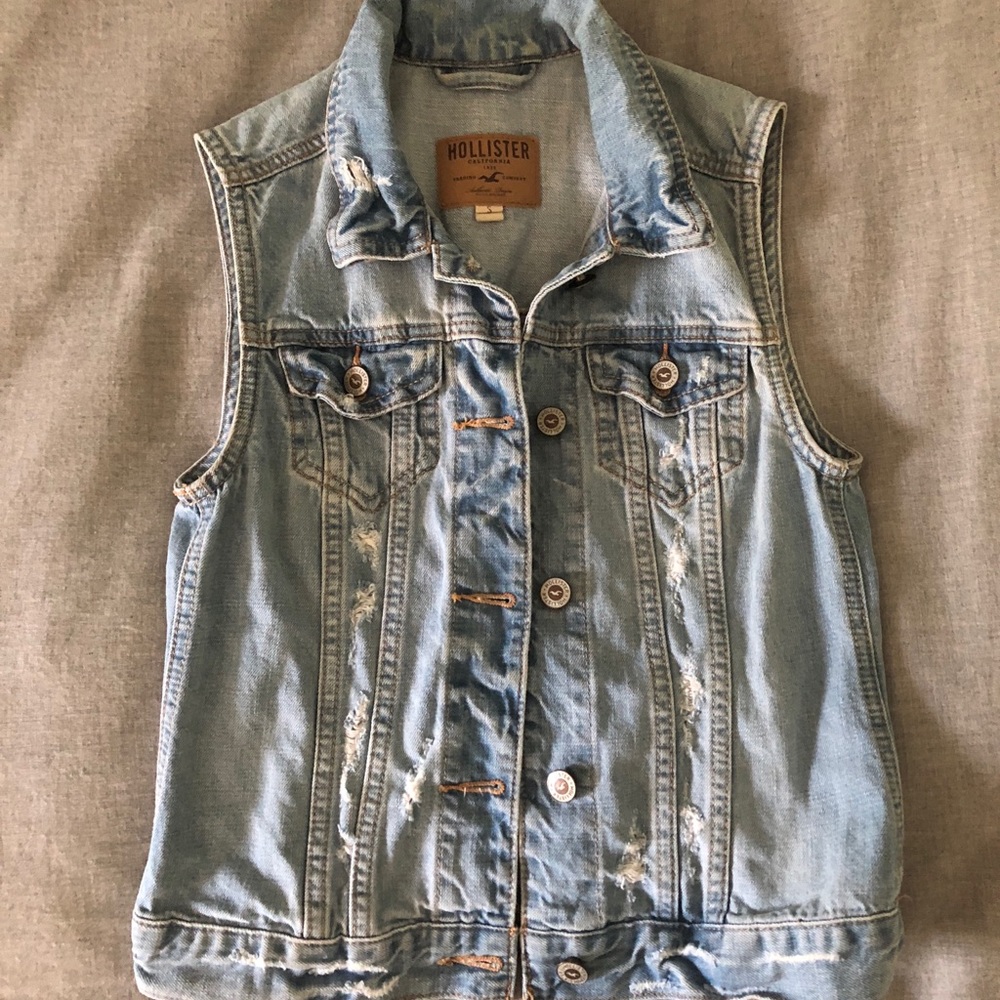 Hollister Denim Vest